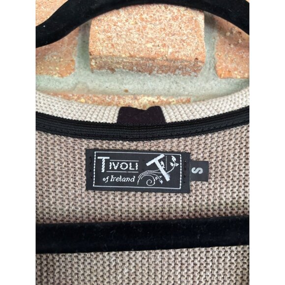 Vintage Tivoli Of Ireland Knit Jacket Embroidered Details Button Front - Picture 5 of 14